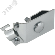 Держатель проводника круглого 6-10 мм желоб водостока оцинкованная сталь