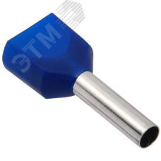 Наконечник НШВИ2 2,5-12 с изолированным фланцем (100шт/упак) GENERICA