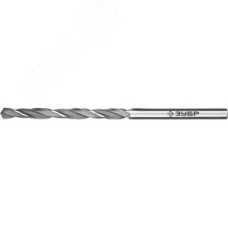 Сверло по металлу сталь Р6М5 класс В, ПРОФ-В 3.9х75мм