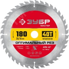 Диск пильный по дереву Оптимальный рез 180X20/16мм 40Т