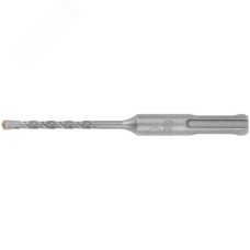 Бур по бетону SDS PLUS, Профи, W-образная вставка, двойная спираль, 4 х 110 мм