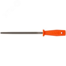 Напильник, пластиковая ручка, трехгранный 200 мм