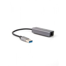 Кабель-переходник/ Кабель-переходник USB 3.0 (Am) --> LAN RJ-45 Ethernet 1000 Mbps, Aluminum Shell,Telecom <TU312M>