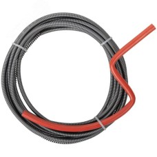 Трос сантехнический для чистки труб  5 м x 6,0 мм