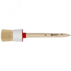 Кисть круглая, натуральная светлая щетина №14 (50 мм)