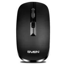 Беспроводная мышь SVEN RX-260W чёрная (2,4 GHz, 3+1кл. 800/1200/1600DPI, блист.)