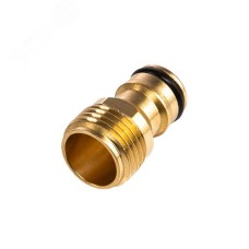 Адаптер латунный, 1/2, внешняя резьба