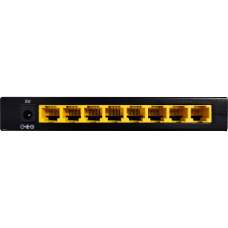 Коммутатор/ Unmanaged Switch 8x100Base-TX, metal case