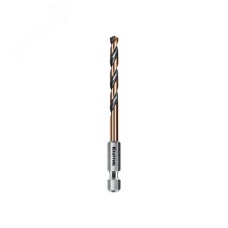 Сверло по металлу для винтовёртов и шуруповертов IMPACT READY, НЕХ-1/4"", d 4.0 х 83 мм