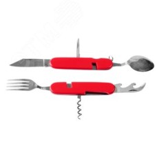 Набор походный 7 в 1, с вилкой и ложкой