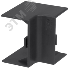 ELECOR Угол внутренний КМВ 16х16 черный (4шт/компл)