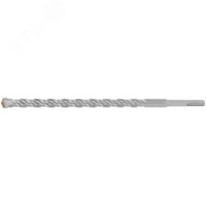 Бур по бетону SDS PLUS, Профи, W-образная вставка, двойная спираль, 16 х 310 мм
