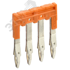 Перемычка гребенчатая для колодки клеммной CP 2,5мм2 4PIN IEK