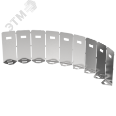 Перегородка разд. 100мм универ. гориз. для акс. IEK