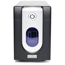 ИБП Powercom IMD-1200AP, LCD, линейно-интерактивный, 1200 ВA, 720 Вт, 4 розетки IEC320 C13 с резервным питанием,  2 розетки IEC320 C13 с фильтрацией, USB, защита RJ45/RJ11, ШхГхВ 130х382х192мм, 13.4 кг/ UPS Powercom IMD-1200AP, LCD, Line Interactive, 1200
