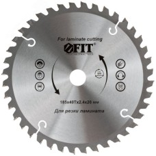 Диск пильный для циркулярных пил по ламинату 185x20/16x40T