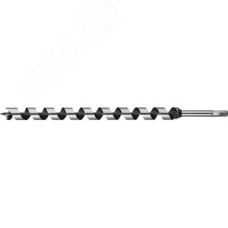 Сверло левиса по дереву 25x450/360мм, шестигранный хвостовик