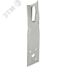 Держатель проводника круглого 6-8 мм прямой h 80 мм нержавеющая сталь