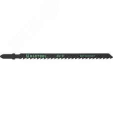 Полотна , T244D, для эл/лобзика, Cr-V, по дереву, ДВП, ДСП, фигурный рез, EU-хвост., шаг 4мм, 75мм, 2шт