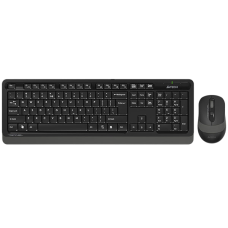 Клавиатура + мышь A4Tech Fstyler FG1010 клав:черный/серый мышь:черный/серый USB беспроводная Multime FG1010 GREY