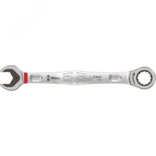 Ключ гаечный 6000 Joker комбинированный с трещоткой 17X224 мм