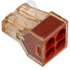 Строительно-монтажная клемма СМК 773-604 (4шт/упак) IEK