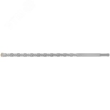 Бур по бетону SDS PLUS, Профи, W-образная вставка, двойная спираль, 12 х 310 мм