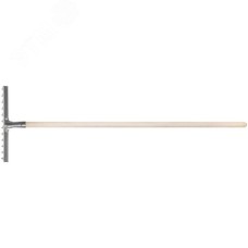 Грабли, витой зуб, нержавеющая сталь, 12 зубьев, с деревянным черенком