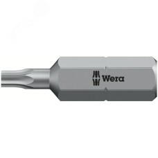 Бита 867/1 Z TORX BO с отверстием под штифт вязкая твердость хвостовик 1/4 C 6.3 TX 8X25 мм