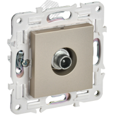 SKANDY Розетка TV проходная SK-A17Sh шампань IEK