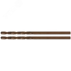 Сверла по металлу HSS с добавкой кобальта 5% Профи в блистере 2.0 мм (2 шт)
