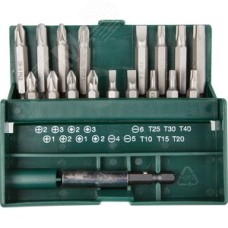 Набор бит ''EXPERT'', , с магнитным адаптером в бит-боксе, 18 предметов