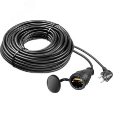 Удлинитель-шнур силовой ПВС-315-Ш, ПВС, 3 х 1.5 мм2, 30 м, IP44, 3500 Вт, Профессионал