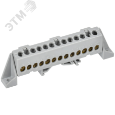 TEKFOR Шина L фаза в комбинированном DIN-изоляторе Стойка 6х9-13-Ср IEK