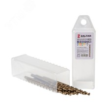 Сверло по металлу, индустриальное, DIN 338, HSS-E Co5, Тип VA, 5xD, 3,00 мм, (1 комплект-10 шт)