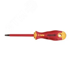 Отвертка диэлектрическая Ergonic крестовая +/- H 2X100