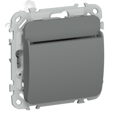 FLITE Выключатель карточный 30А ВК-0-ФлМА мокрый асфальт IEK