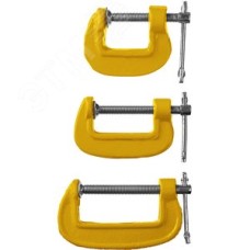 Набор струбцин SG-3 25-50-75 мм 3 шт