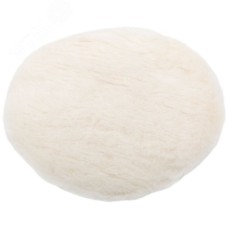 Чехол полировочный на завязках, натуральная шерсть, на тканевой основе 125 мм