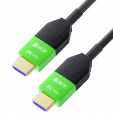 GCR PRO Кабель 40.0m оптический HDMI 2.1 8K 60Hz, 4K 144Hz, высокоскоростной 48.0 Гбит/с, черный