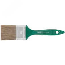 Кисть флейцевая, толщ. 12 мм, 70 ПЭT/30 натур. щетина, нерж.обжим, пласт.ручка, ширина  50 мм