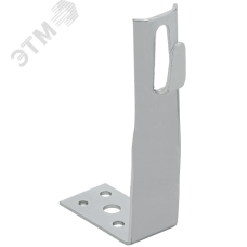 Держатель проводника круглого 6-8 мм угловой h 150 мм оцинкованная сталь