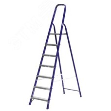 Стремянка стальная, 7 ступеней, 145 см