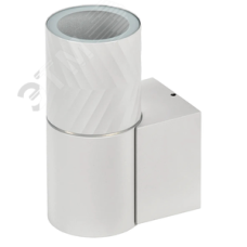 Светильник декоративный уличный для наружного освещения 5107 настенный под лампу GU10 IP65 белый