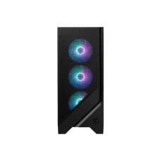 Корпус ПК без блока питания/ Case MSI MAG FORGE 320R AIRFLOW, Midi-Tower, TG, 4x120mm ARGB, 2xUSB 3.2, ATX, mATX, mITX Black
