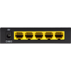 Коммутатор/ Unmanaged Switch 5x100Base-TX, metal case