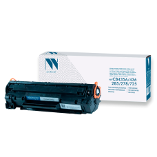 -/ Тонер-картридж NVP NV-CB435A/CB436A/CE285A/CE278A/NV-725 универсальные для HP/Canon LaserJet P1005/ P1006/ M1120/ M1120n/ M1522n/ M1522nf/ P1505/ P1505n/ M1132/ M1212nf/ M1217nfw/ P1102/ P1102w/ M1214nfh/ M1132s/ P1566/ P1606dn/ M1536dnf/6000 i-Sensys/