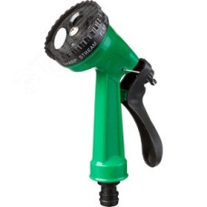 Пистолет поливочный, 5 режимов, курок сзади