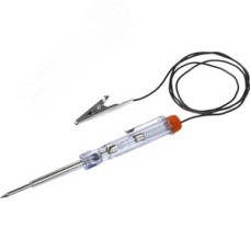 Пробник ''Мастер'' для автопроводки, пластик. клипса, на подвеске, провод 86см, 6-24В, 140мм