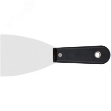 Шпатель с пластиковой ручкой полированный 3'' (75 мм)